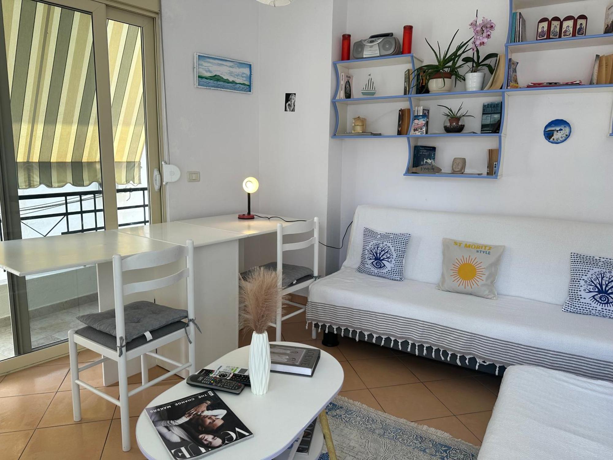 Kristi Apartment 2 Min To Sea Netflix & Espresso Station Sarande Luaran gambar