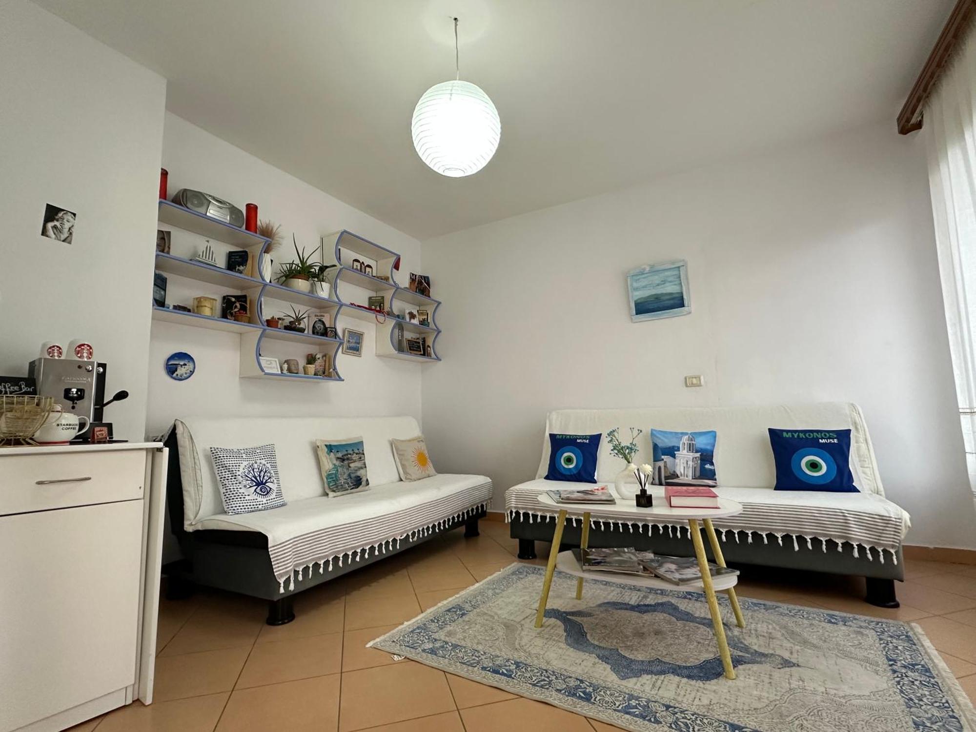 Kristi Apartment 2 Min To Sea Netflix & Espresso Station Sarande Luaran gambar